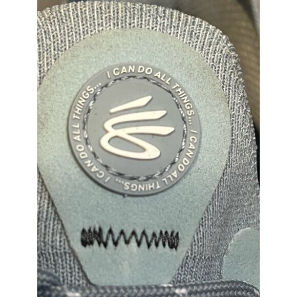 Under Armour Steph Curry Blue UA Charged Spikeless Golf Shoes Size 13 No Box - Picture 8 of 10